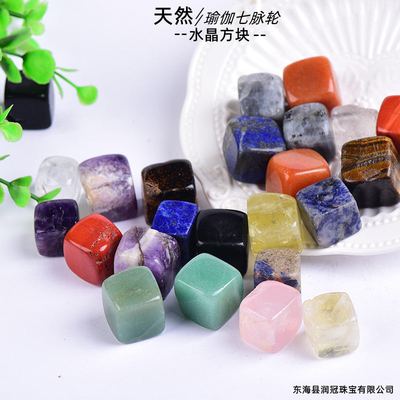 Natural Crystal Cube Aroma Stone
