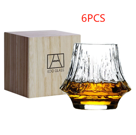 Mount Fuji Whiskey Glass