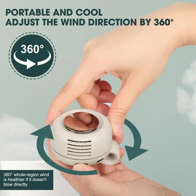 Mini Clip-On Waist Fan