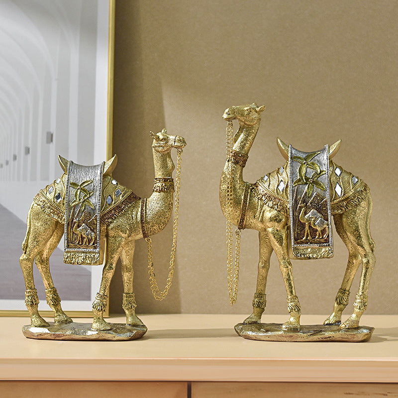 Resin Camel Sculpture