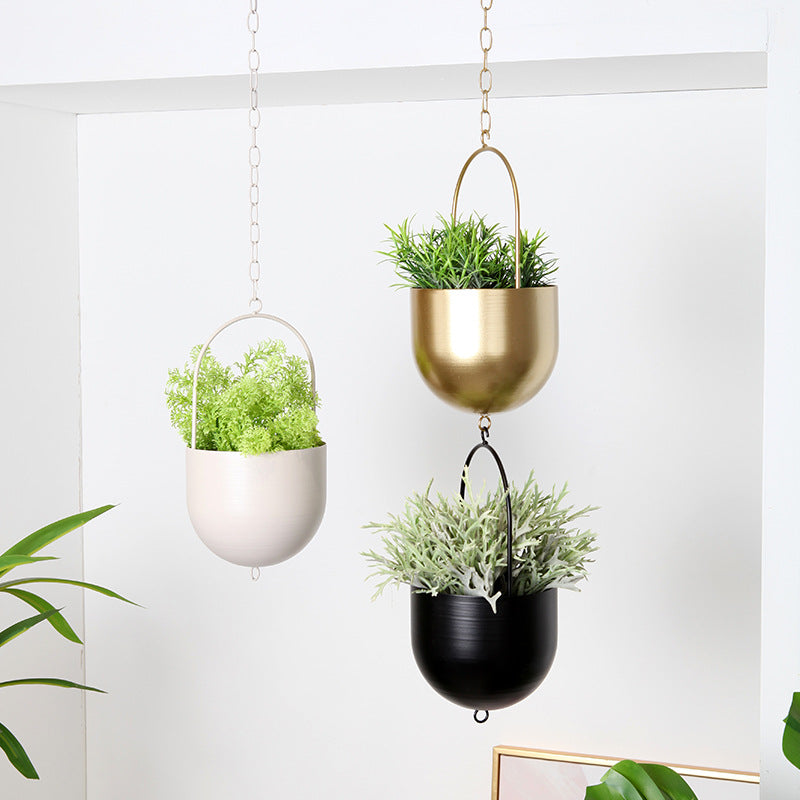 Hanging Iron Plant Cradle