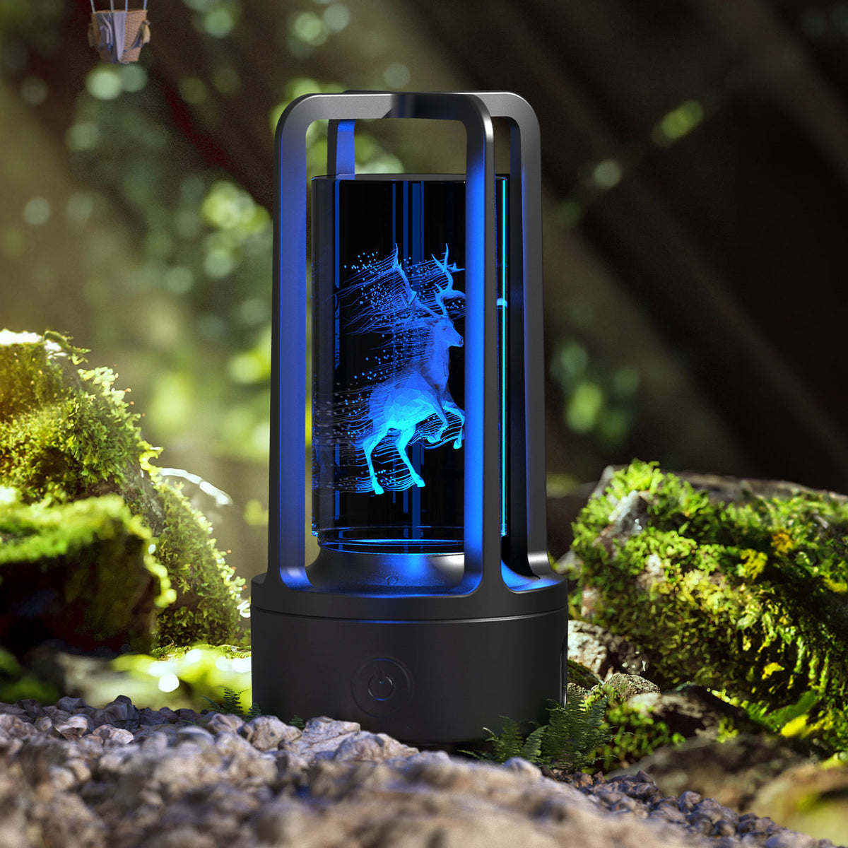 Acrylic Night Lamp & Bluetooth Speaker