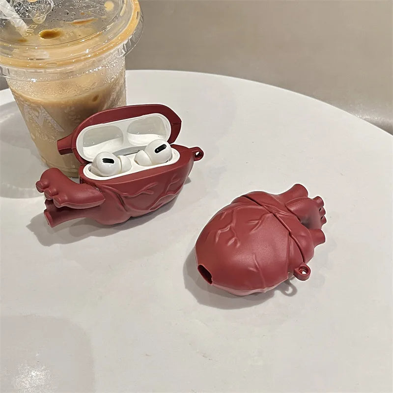 Anatomical Heart AirPods Case