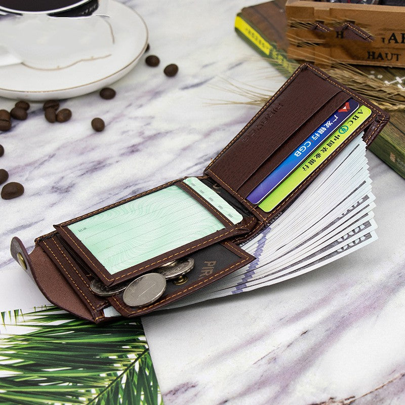 Men's Compact Bifold Wallet