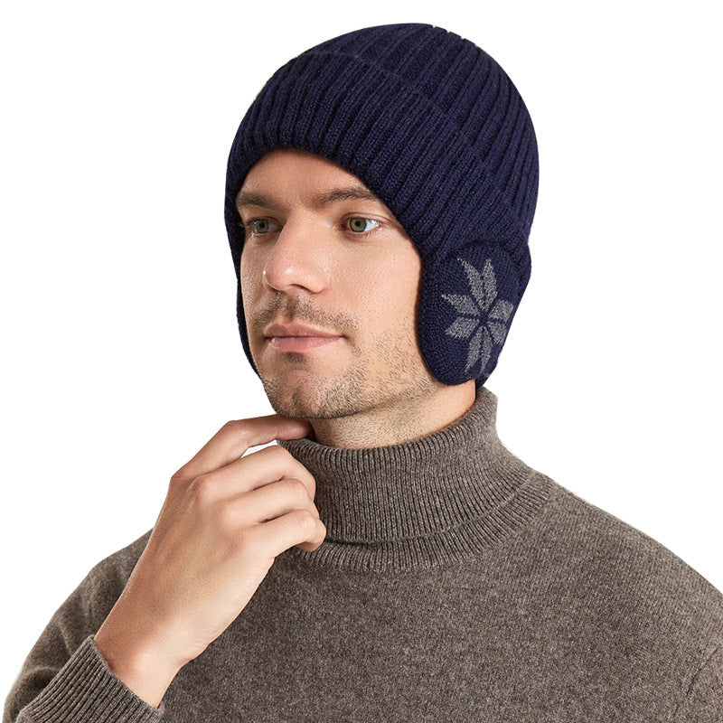 Fleece-Lined Knit Beanie