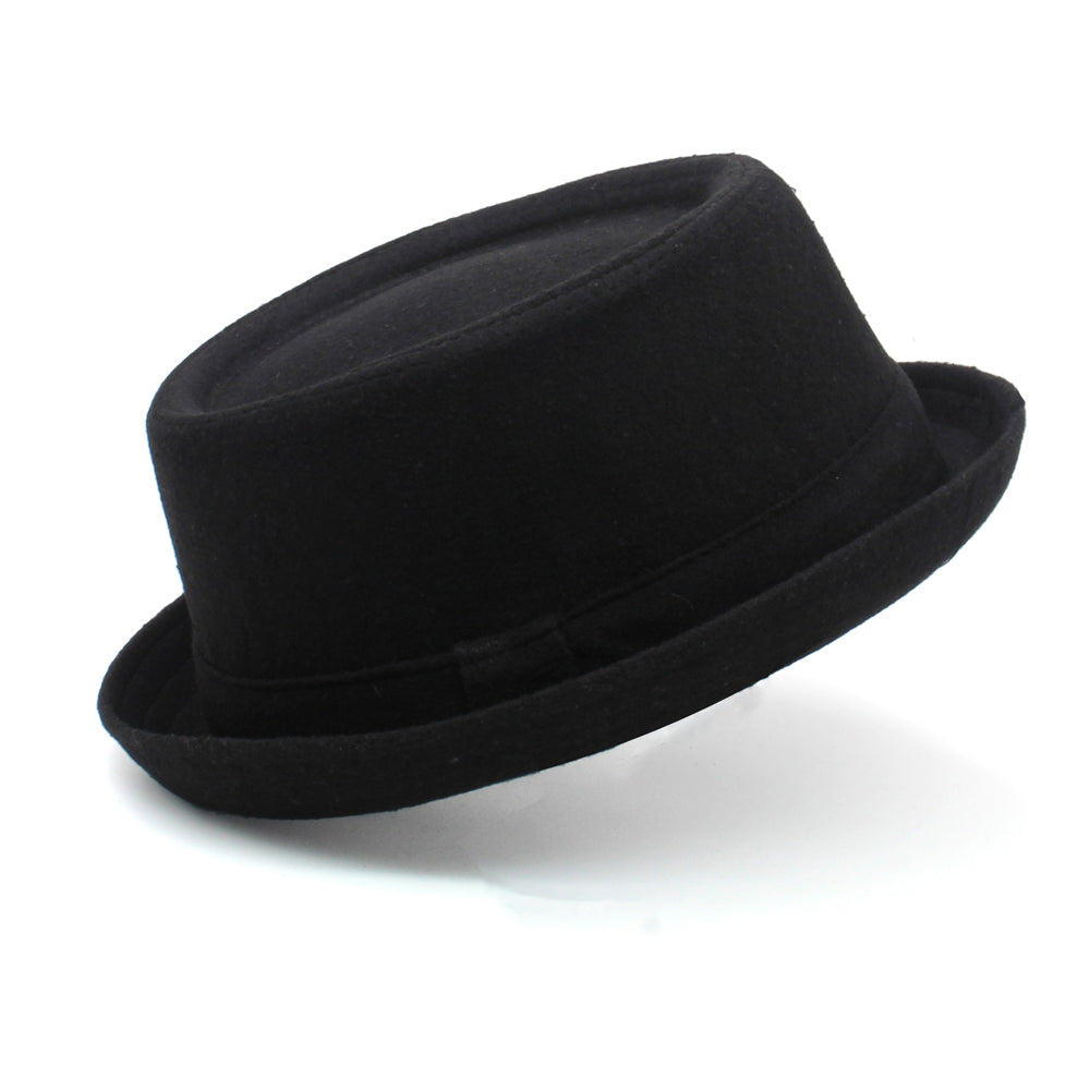 Men's Retro Flat-Top Fedora