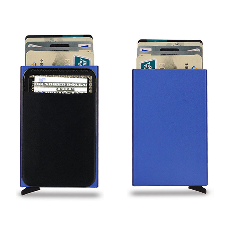 Slim Metal Card Holder Wallet