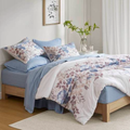 Floral Comforter Set with Sheets (Queen)