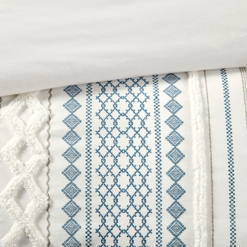 Cotton Chenille Duvet Cover Set (King/Cal King)