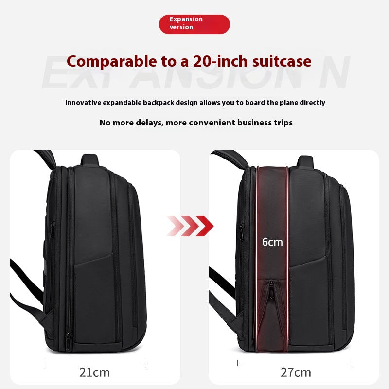 Expandable Waterproof Laptop Briefcase