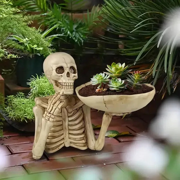 Skeleton Hands Candy Bowl