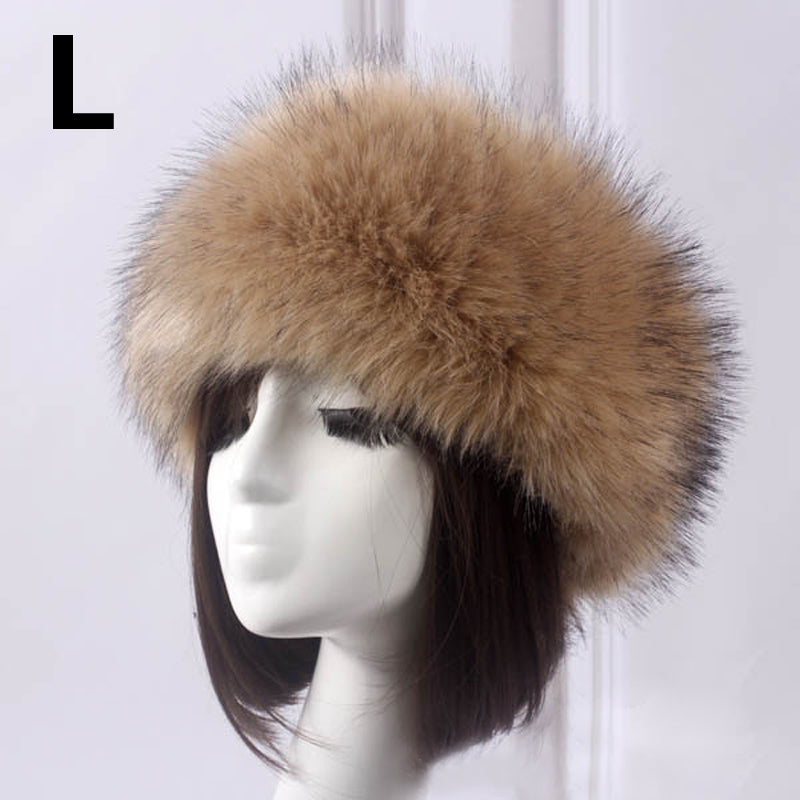 Faux Fur Open-Top Hat