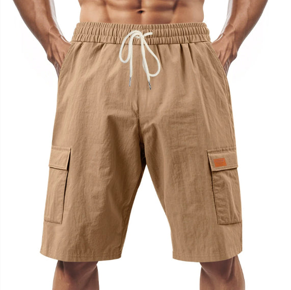 Men's Linen Drawstring Shorts