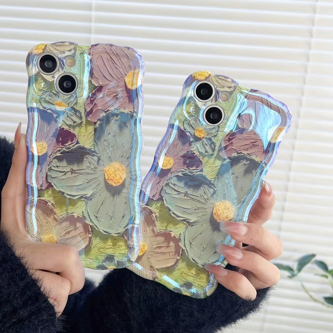Oil-Painting Floral iPhone Case