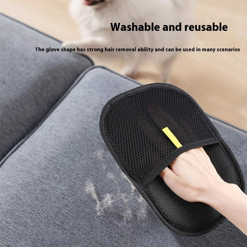 Pet Hair Remover Grooming Gloves
