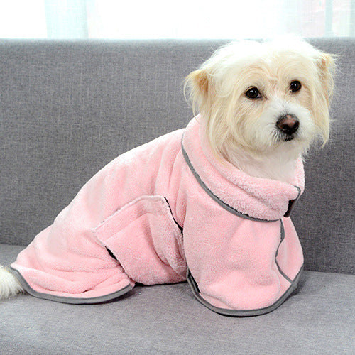 Quick-Dry Pet Bathrobe