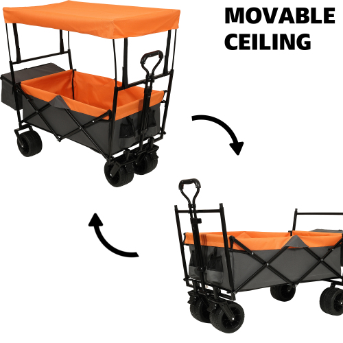 Collapsible Wagon with Canopy
