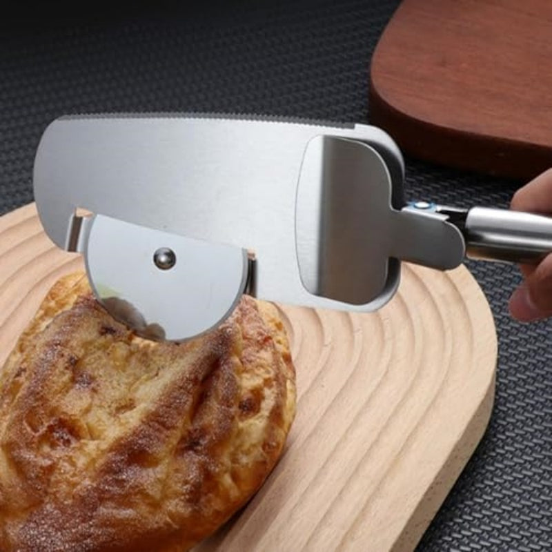 3-in-1 Stainless Pizza Cutter