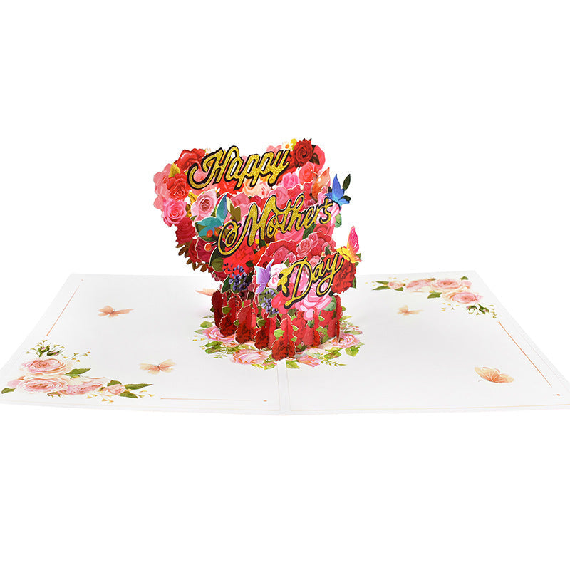 3D Pop-Up Flower Card for Mom