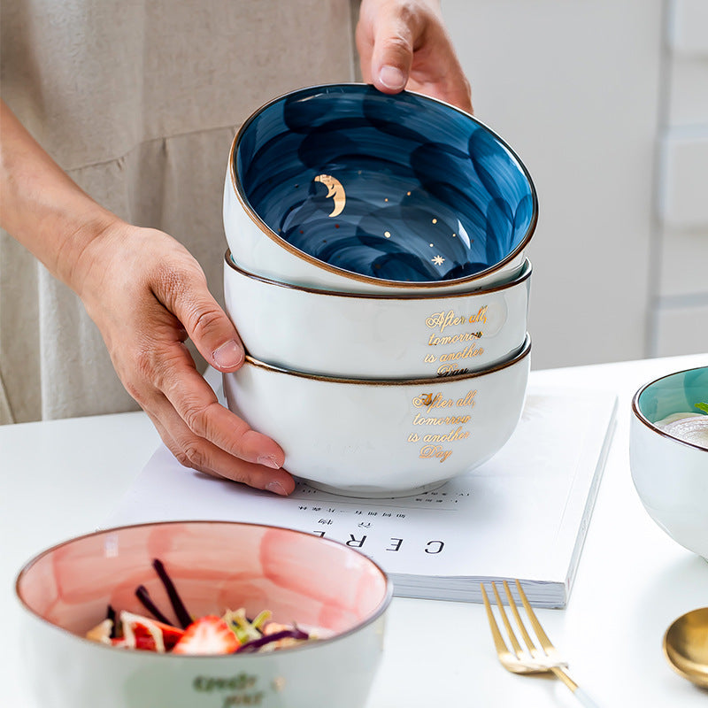 Star-Shaped Ceramic Bowl