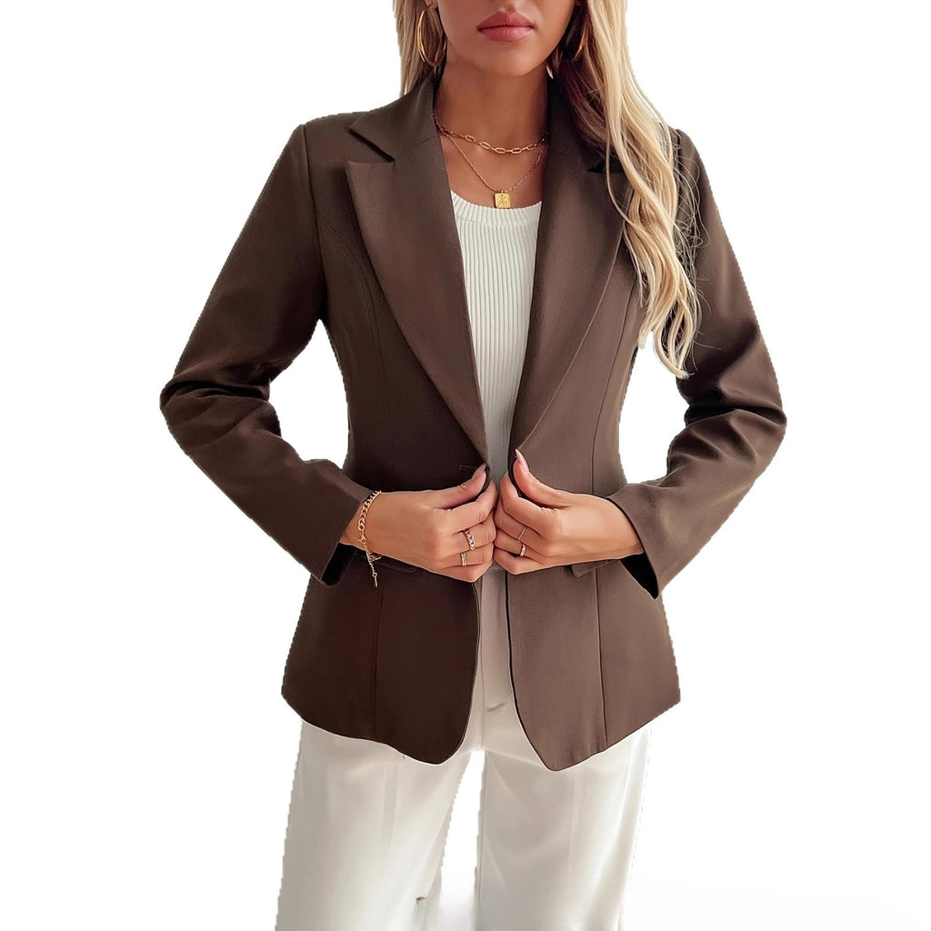 Women's Polo-Collar Jacket