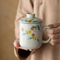 Hand-Painted Loquat Mug