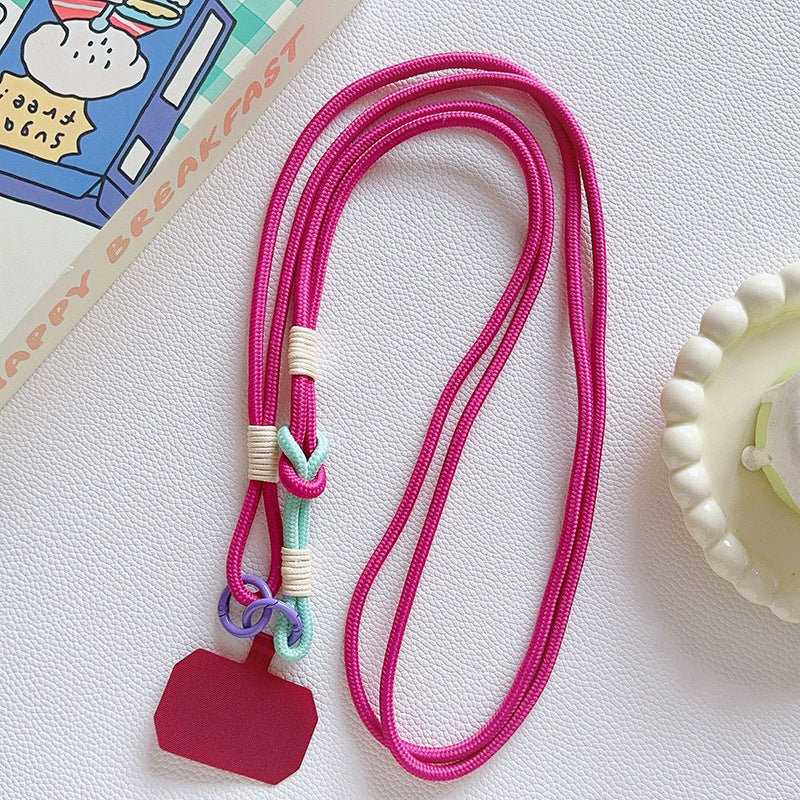 Colorful Beaded Phone Lanyard