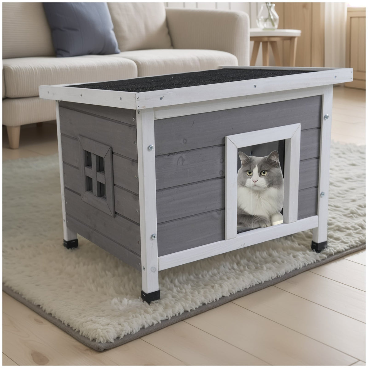 Waterproof Outdoor Cat House