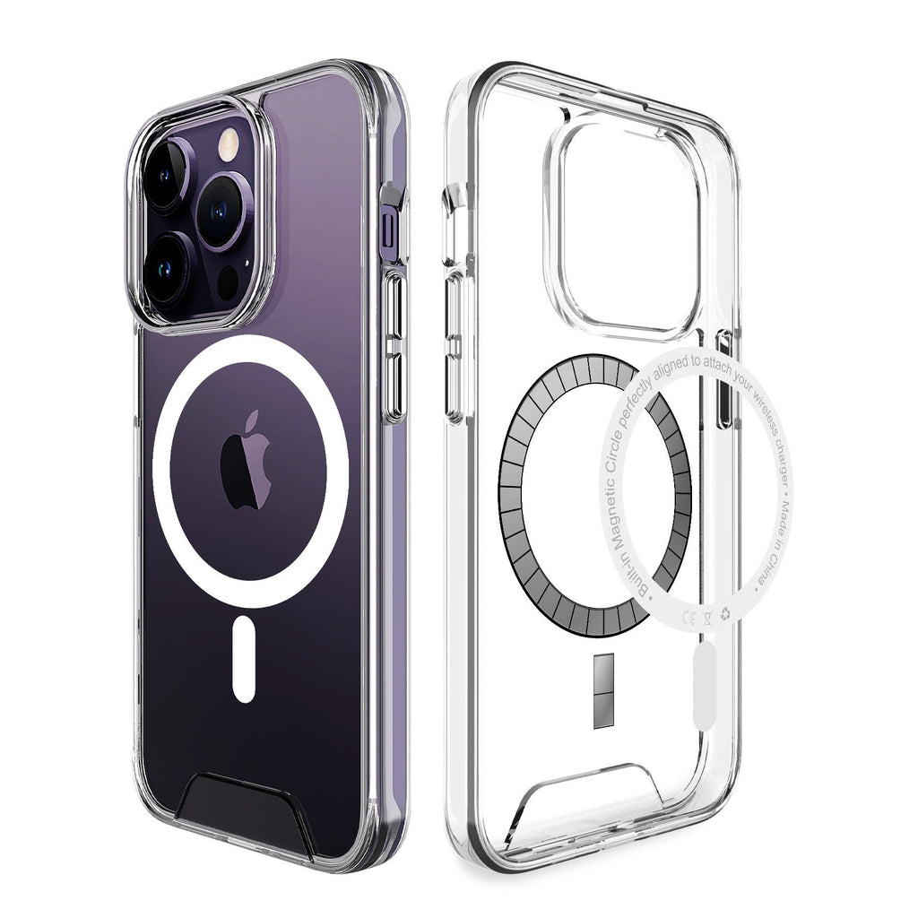 Clear Magnetic Acrylic iPhone Case