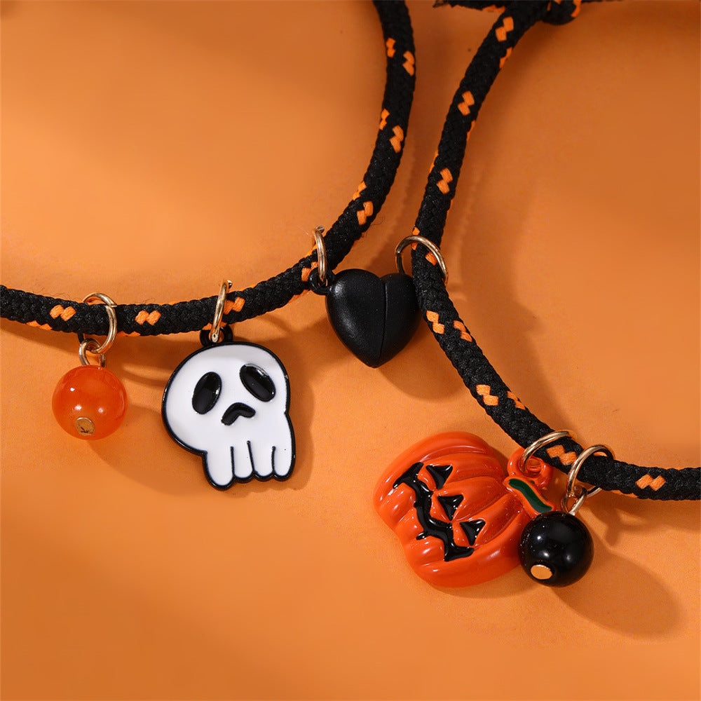 Halloween Couple Magnetic Bracelets