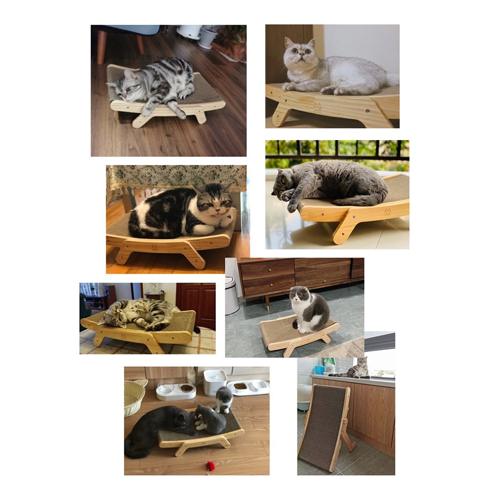 Convertible Cat Scratcher Bed