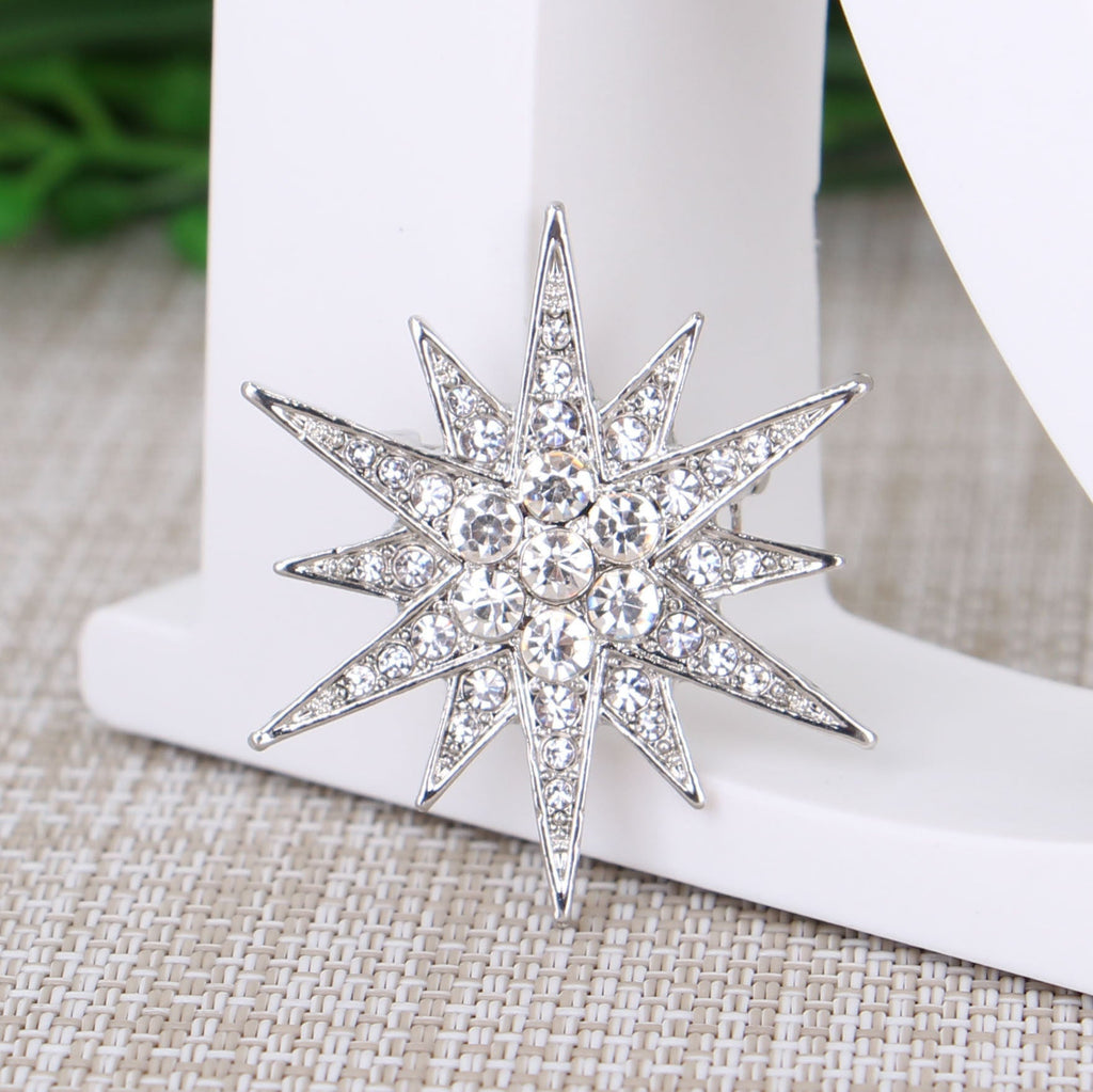 Rhinestone Brooch