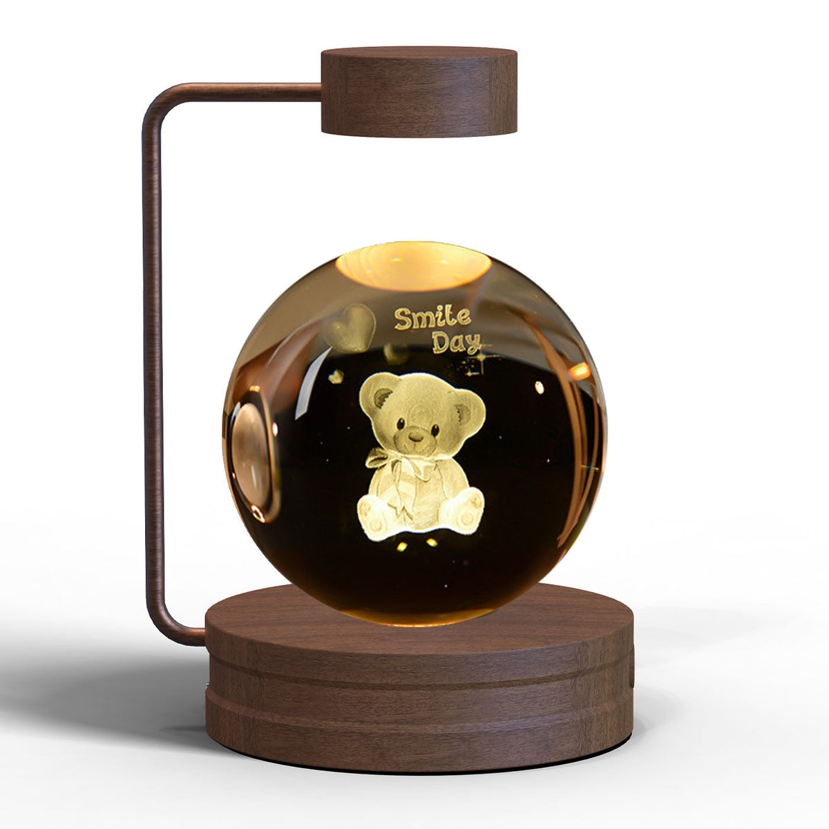 3D Crystal Ball Night Light