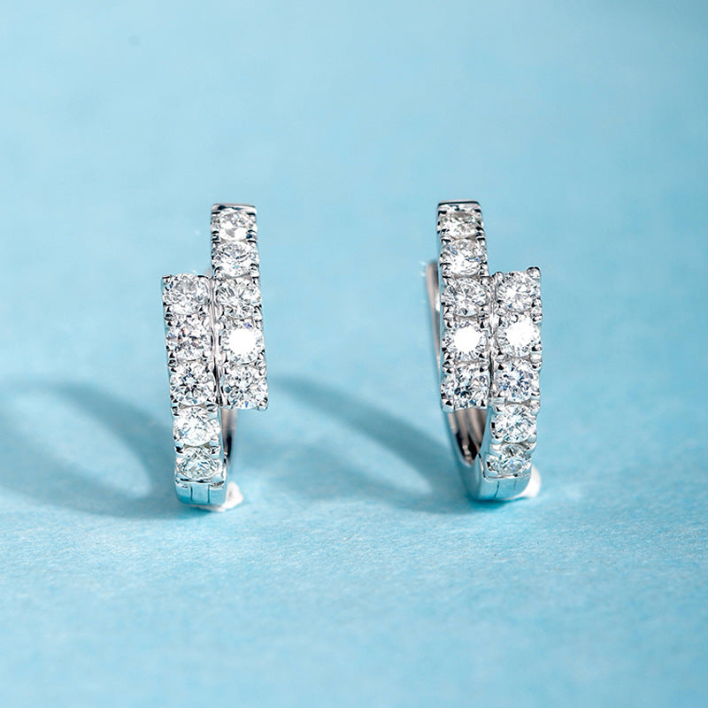 Rhinestone Ear Cuff Clips