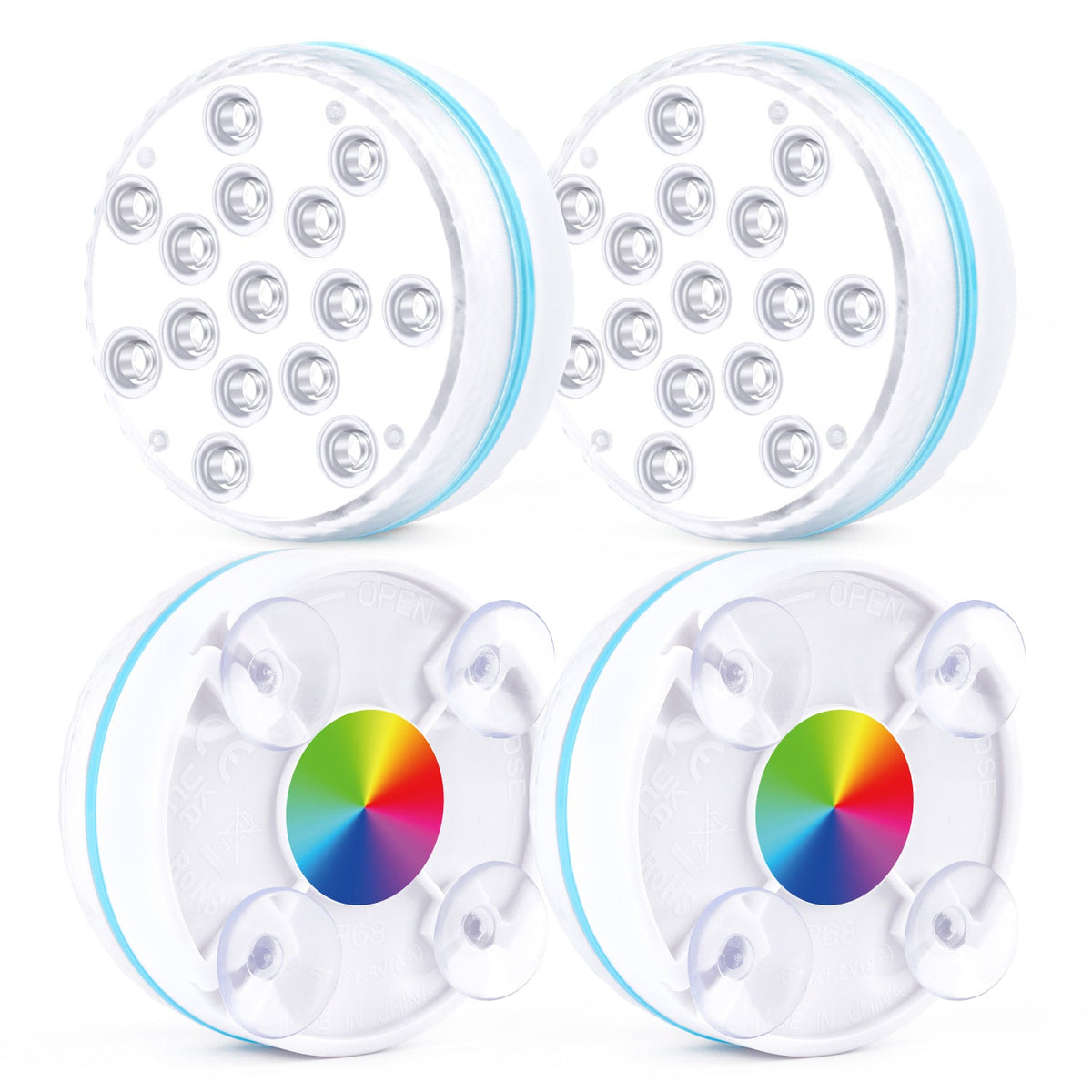 Submersible LED Lights with Remote