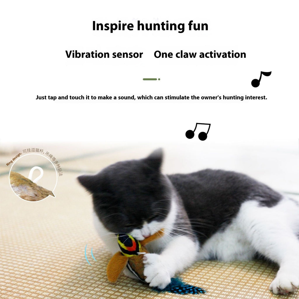 Chirping Bird Cat Toy