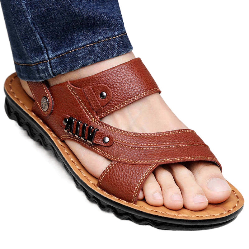 Men's Genuine Leather Sandals