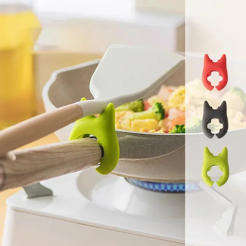 Silicone Spoon Rest & Pot Clip