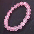 Rose Quartz Bead Bracelet