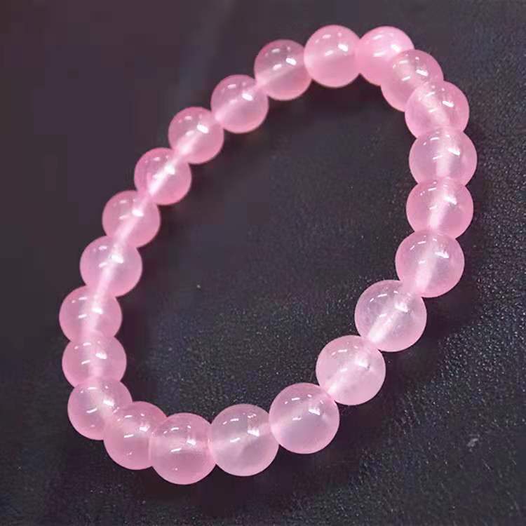 Rose Quartz Bead Bracelet