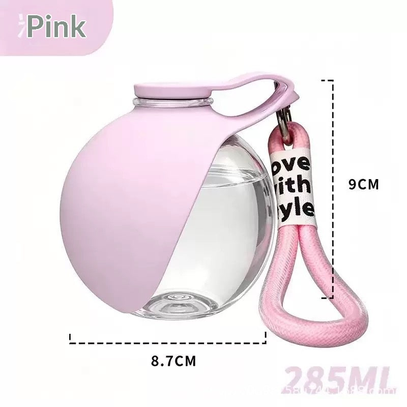 Portable Dog Water Bottle with Bag Dispenser