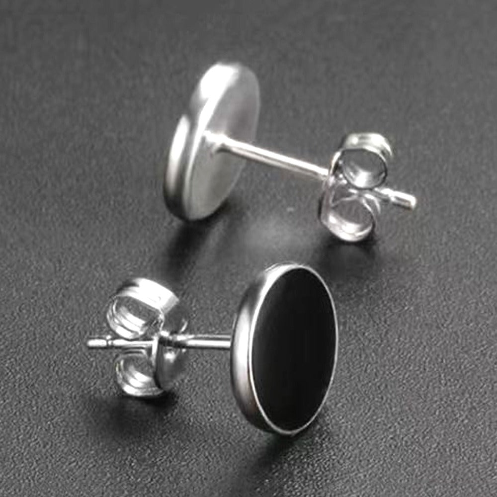 Punk Stainless Steel Earrings