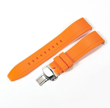 Quick-Release Rubber Watch Strap