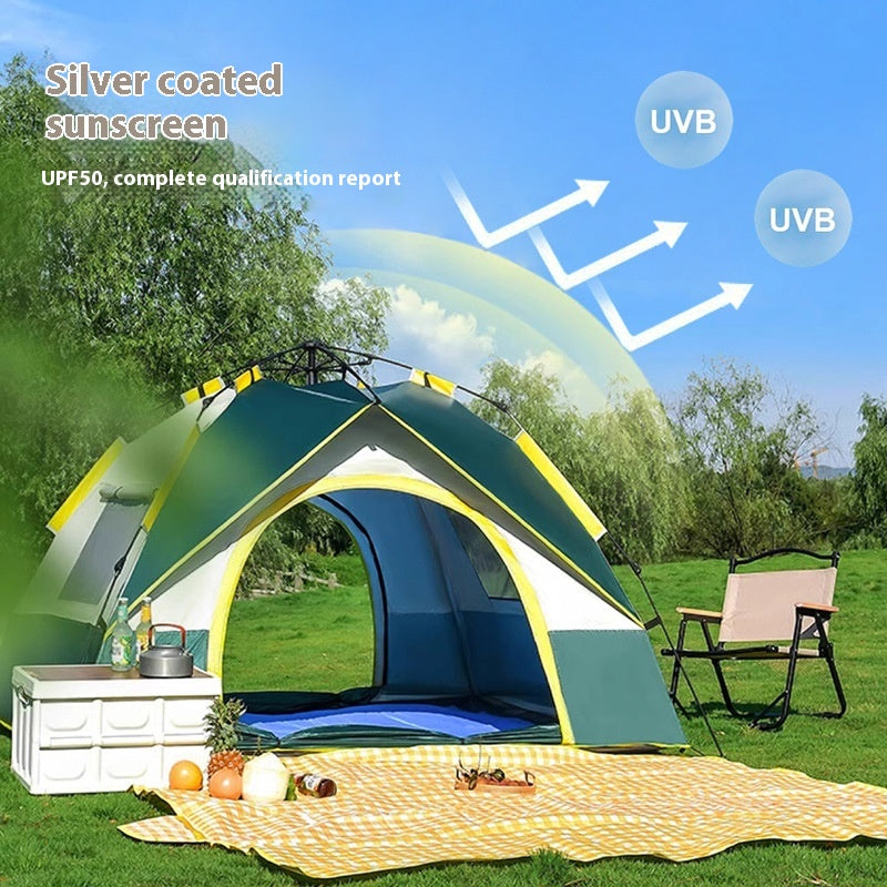 Instant Pop-Up Camping Tent (3–4 Person)