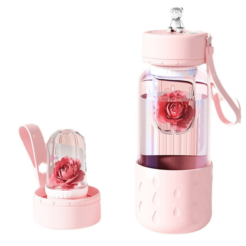 Glass Tea Infuser Tumbler