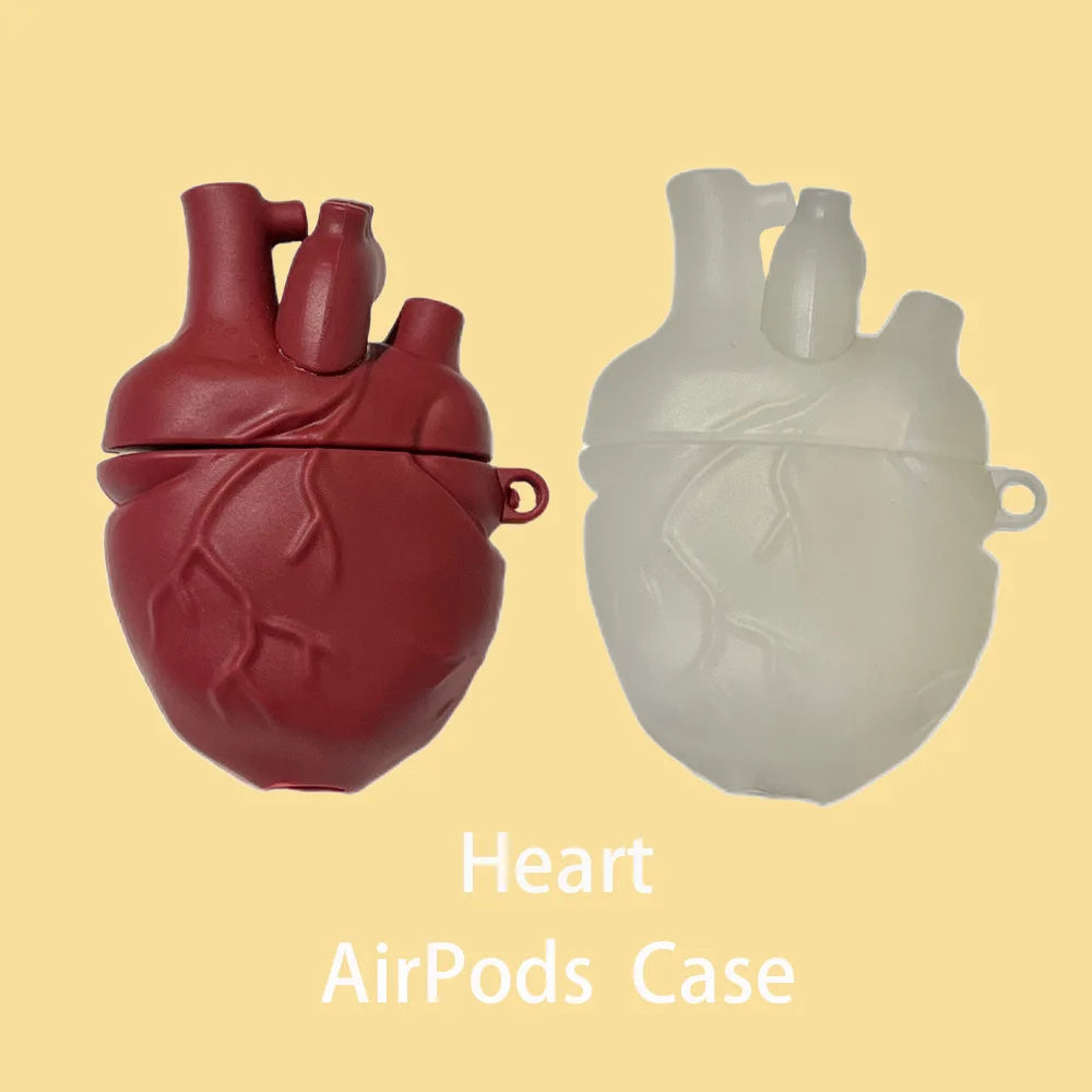 Anatomical Heart AirPods Case