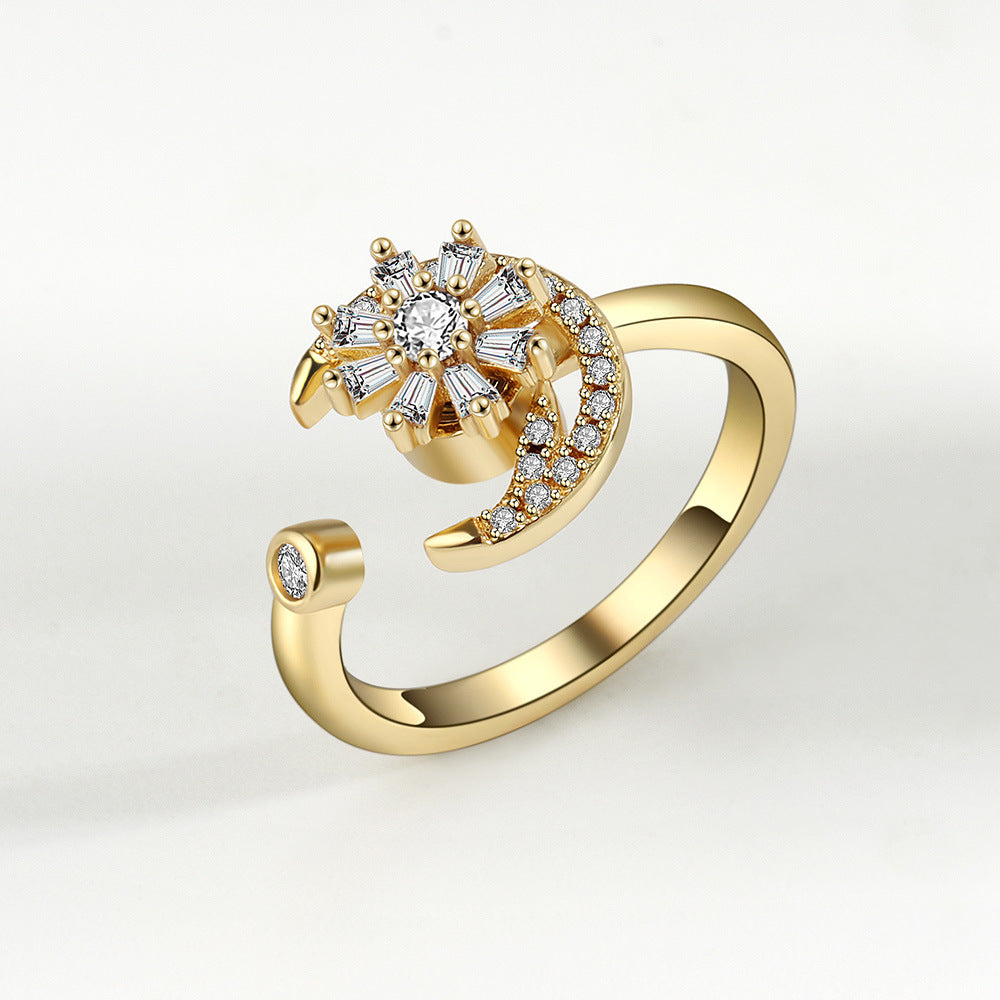 Sterling Silver Spinner Ring