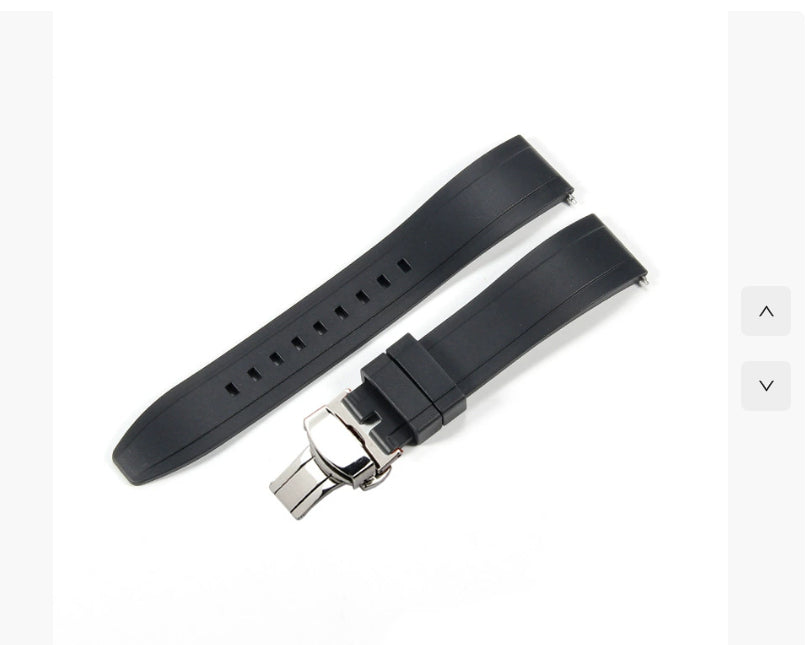 Quick-Release Rubber Watch Strap