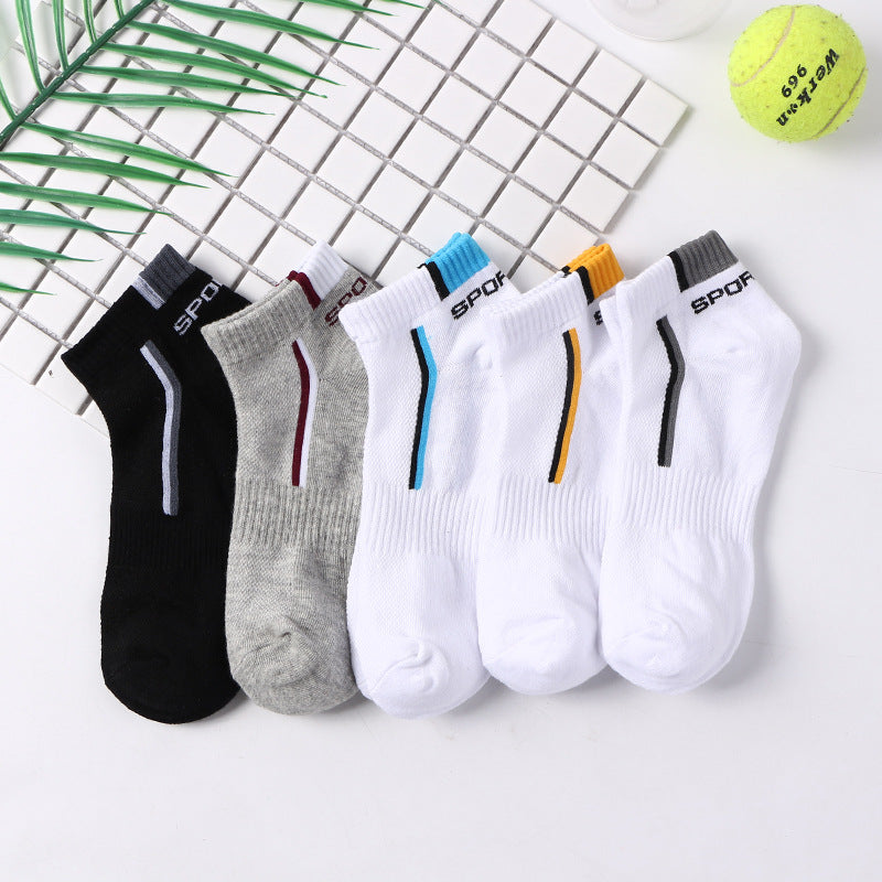 Men's Cotton No-Show Socks (Multi-Pack)