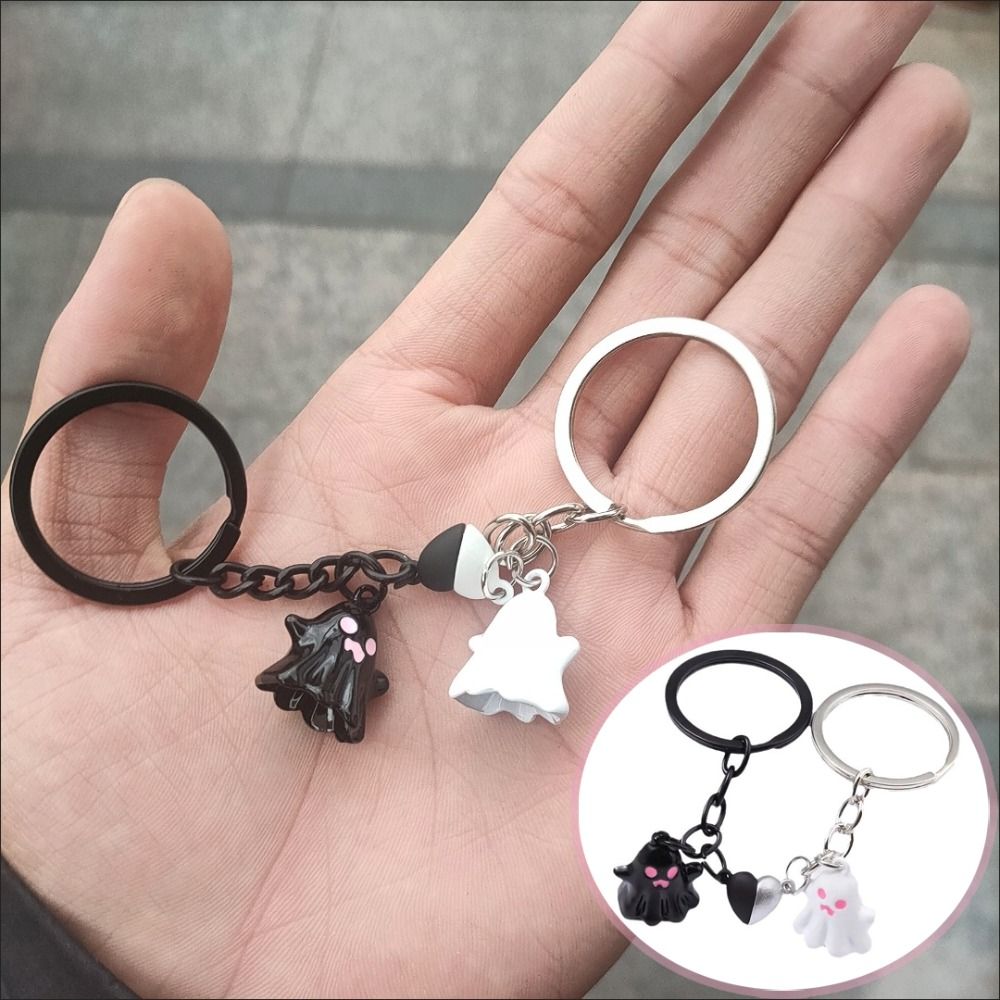 Magnetic Ghost Couple Keychains